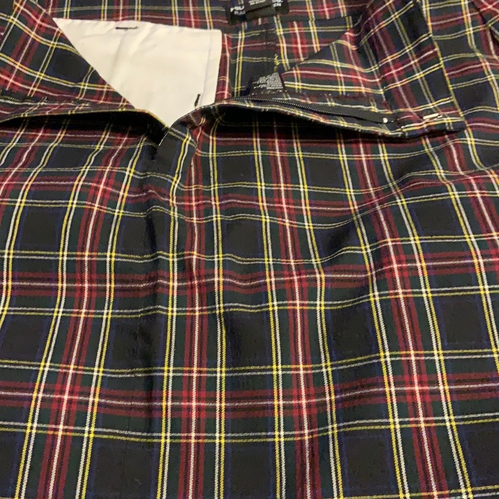 Plaid skirt
